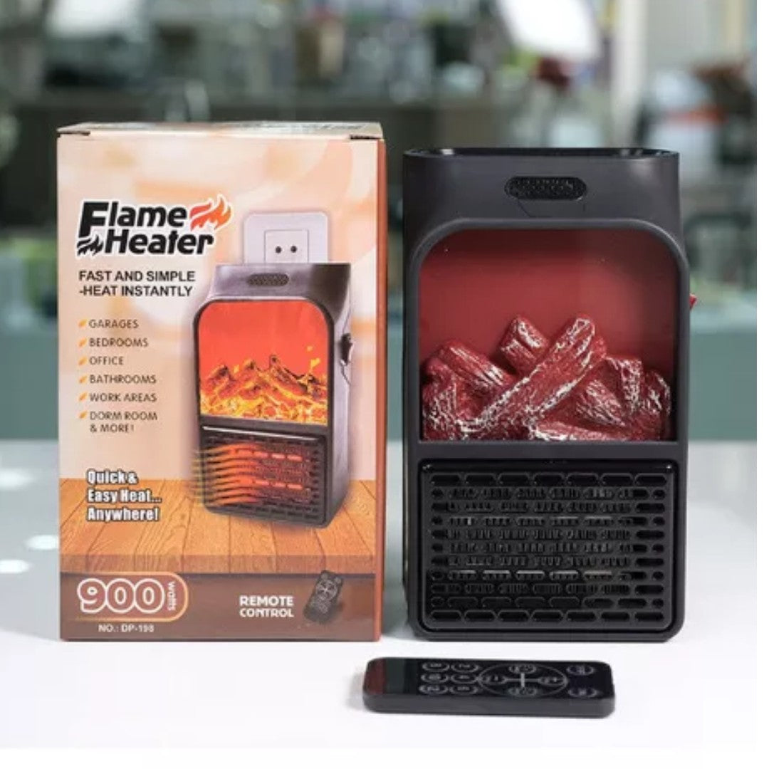 Calefactor chimenea con mando 1000 Watts
