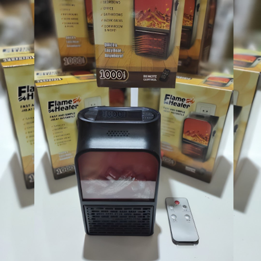 Calefactor chimenea con mando 1000 Watts