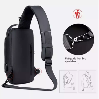 Bolso cruzado antirrobo