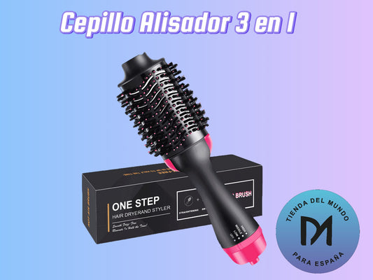 Cepillo Alisador 3 en 1