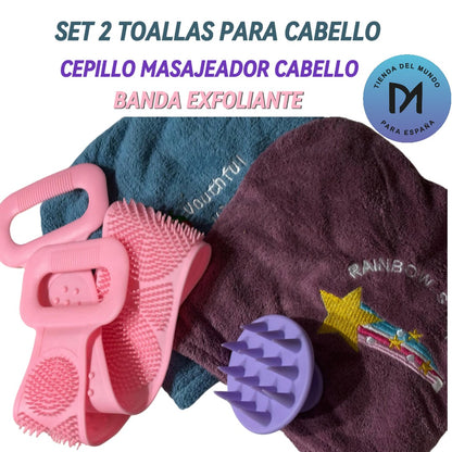 Combo Ducha Cabello Y Piel Radiante