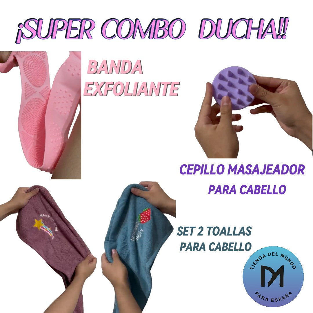 Combo Ducha Cabello Y Piel Radiante