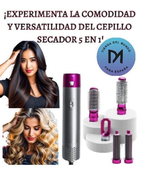 Cepillo Secador 5 en 1