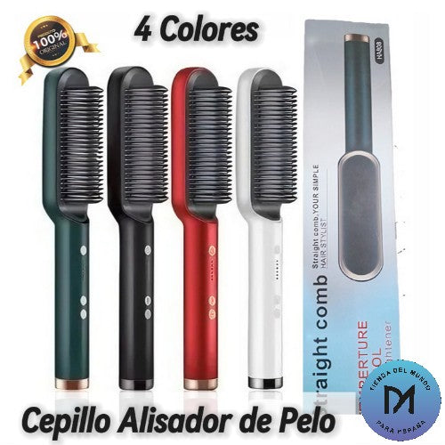 Cepillo Alisador de Pelo (4 Colores)